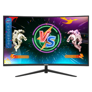 Monitor 27 Pulgadas Curvo Full HD Gamer, Panel VA, 165 hz, HDMI, Displayport, 1 ms– MGIENX2827-165C – ENXUTA