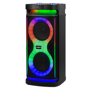 Party Box Portátil 2 x 6,5 Pulgadas 400 Watts PMPO – PBENX2965D40 – Enxuta