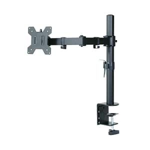 Soporte de Escritorio Un Brazo con Rotación 360° para Monitor, VESA 100x100, 14 a 27 Pulgadas – STENXM321427 – enxuta