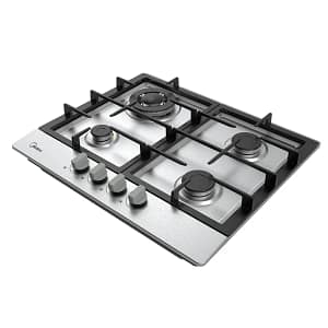 Anafe a gas Inox 4 hornallas Midea MG60SK005AH1B
