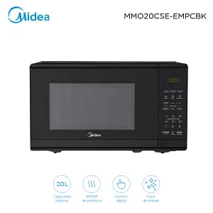 Microondas 20L Midea MMO20CSEEMBK