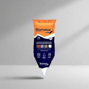 Adhesivo Para Bloques Decorativos Y Vidrio Mortero Biomassa