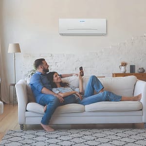 vivion haus aire acondicionado smart on-off 9000 btu color blanco