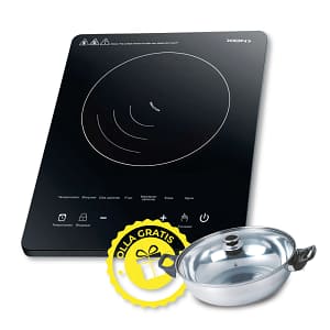 ANAFE A INDUCCIÓN PORTÁTIL 1HORNALLA CON OLLA DE REGALO