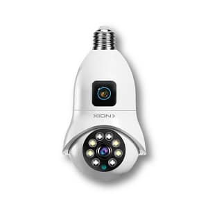 Cámara de seguridad smart doble portalámpara