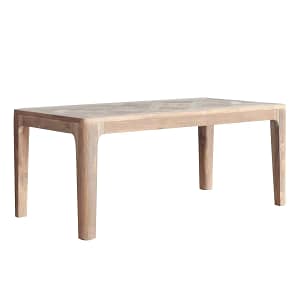 MESA DE COMEDOR - MADERA NATURAL-BEIGE RENÉ