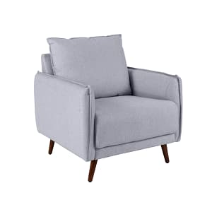 Butaca tela gris Charlotte - DIVINO