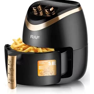 Raf Cocina Freidora Aire 5l 1500w R.5232w Blanca Blanco
