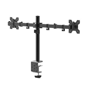 Soporte para monitor doble 10"-27"