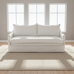Sofa Alaska 3 Cuerpos Blanco
