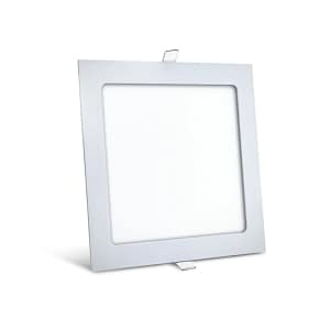Panel LED 12W, de embutir, empotrar, cuadrado BLANCO - Frío 6500K
