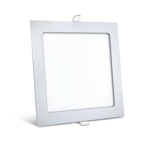 Panel LED 18W, de embutir, empotrar, cuadrado BLANCO - Neutro 4000K