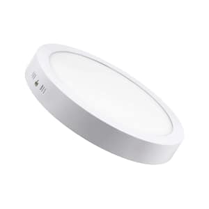 Panel LED 24W,de adosar, aplicar redondo BLANCO - Cálido 3000K