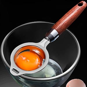 SEPARADOR CLARA DE HUEVO MANGO MADERA LH-3761