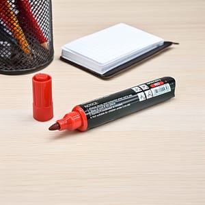 MARCADOR JUMBO ROJO PERMANENTE RECARGABLE LH-3946