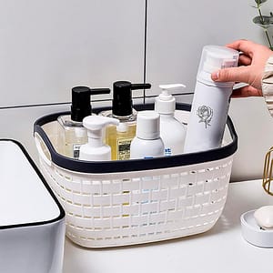 CESTO 36X25X18 CM PLASTICO CALADO MULTIUSO LH-3876