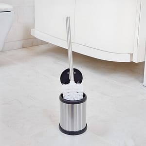 ESCOBILLA PARA BANO BASE METALICA LH-2207