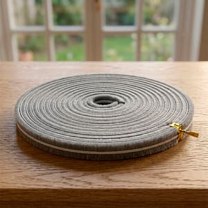 BURLETE 5 METROS CON FIELTRO GRIS LH-1540