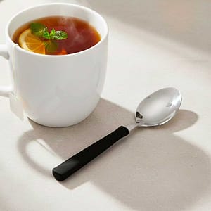 CUCHARA TE TRAMONTINA 12P NEW KOLOR NEGRA 23167/00