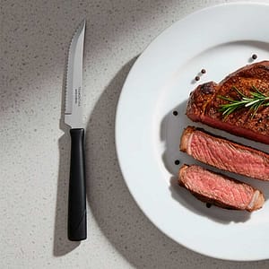 CUCHILLO TRAMONTINA 12P NEW KOLOR NEGRO 23160/004