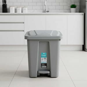 PAPELERA CON PEDAL 15L PLUS MB0761