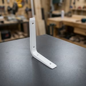 MENSULA REFORZADA 15CM X 12CM COLOR BLANCO LH-1635