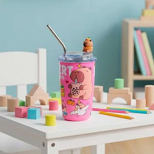 VASO TERMICO C/SORBITO 400ML D/VARIOS GL80731-1