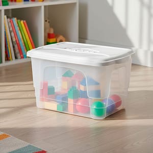 ORGANIZADOR PLASTICO 41X30X25CM 20L CV-200