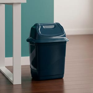 PAPELERA CON TAPA VARIOS COLORES 10L LIB-10