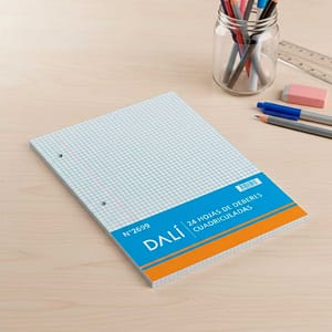 HOJAS CUADRICULADAS DALI PAQ. 24 HOJAS 2699