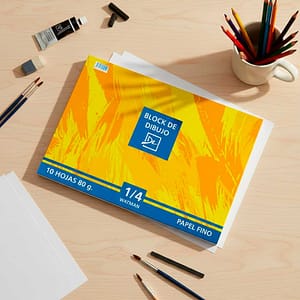 BLOCK 1/8 WATMAN FINO DALI 1809