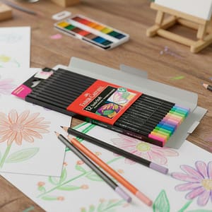 LAPICES SUPERSOFT X12 PASTEL Y NEON FABER CASTELL