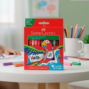 MARCADORES FINOS FABER CASTELL X12 2917