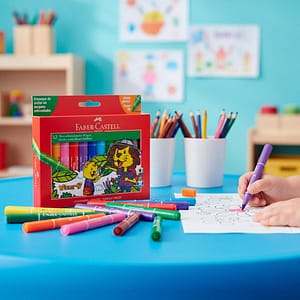 MARCADORES GRUESOS X12 FABER CASTELL 2920