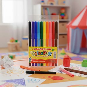 MARCADORES SYLVAPEN LAVABLES FINOS EN ESTUCHE X 10