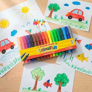 MARCADORES SYLVAPEN LAVABLES GRUESO ESTUCHE X 18