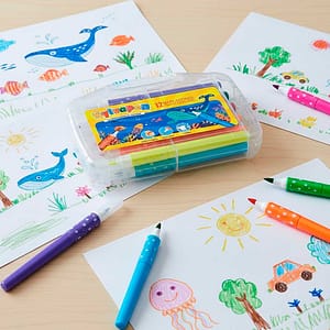 MARCADORES SYLVAPEN SUPER EN VALIJA X 12 UDS.