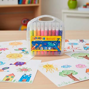 MARCADORES SYLVAPEN SUPER EN VALIJA X 18 UDS.