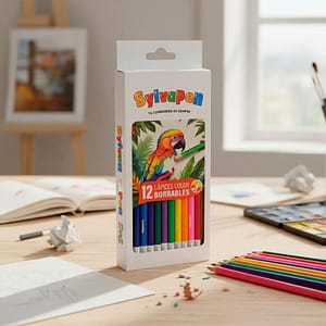 LAPICES COLOR BORRABLES SYLVAPEN X 12 UDS.