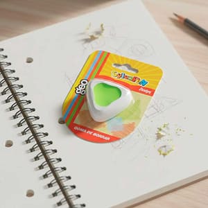 GOMA TRIANGULO SYLVAPEN GEO BLISTER X 1 UD.