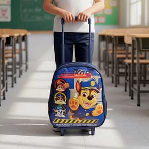 MOCHILA CARRO 30X24X20 PAW PATROL V AZUL