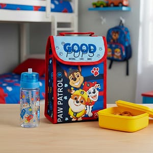 MOCHILA LUNCHERA 24.5X17.5X12 PAW PATROL M AZUL