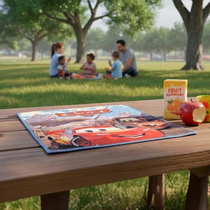 TOALLA SOCIAL INFANTIL 30*30 V CARS