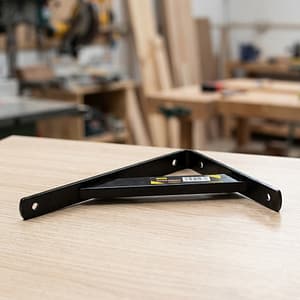 SOPORTE ESCUADRA NEGRO 150X250MM UYUSTOOLS SOE150