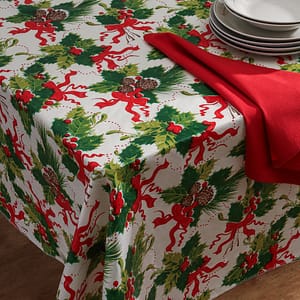 Mantel De Navidad Con Felpa 140×140