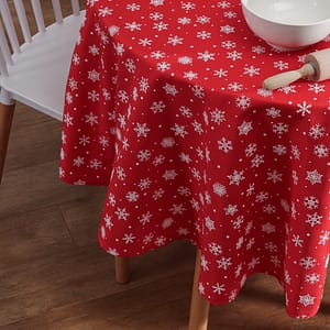 Mantel Navidad Con Relieve Redondo 160
