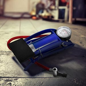 INFLADOR METALICO AZUL TIPO DE PIE LH-56