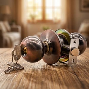 CERRADURA DE POMO ENPABONADA WADIA CAJA LH-19 BN/A