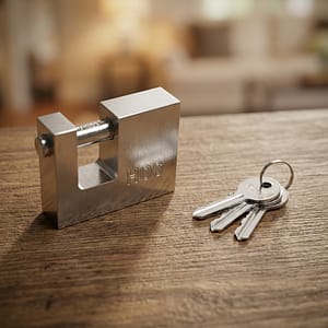 CANDADO DE PERNO 70MM EN BLISTERS HOSI LH-02