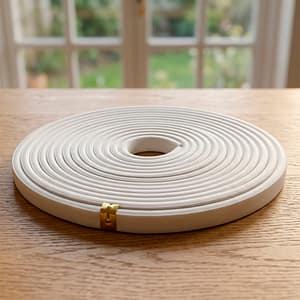 BURLETE 5 METROS CON FIELTRO BLANCO LH-1541